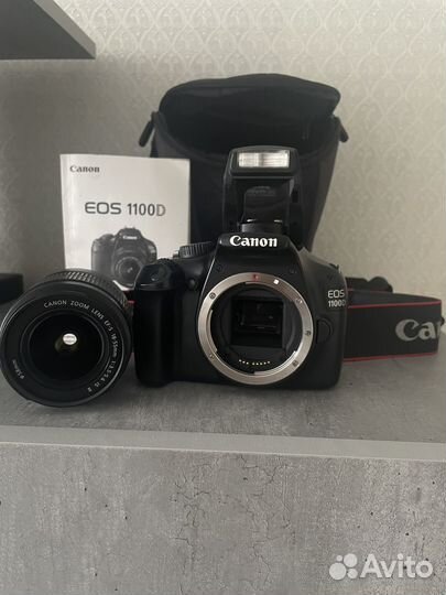 Зеркальный фотоаппарат canon eos 1100d