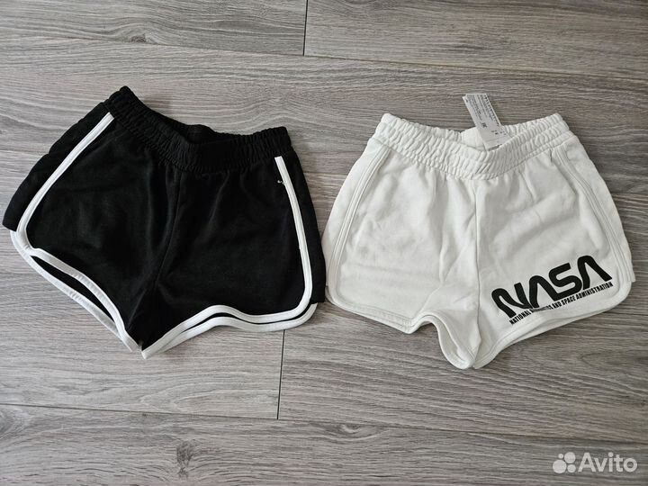 Шорты новые h&m комплект 146