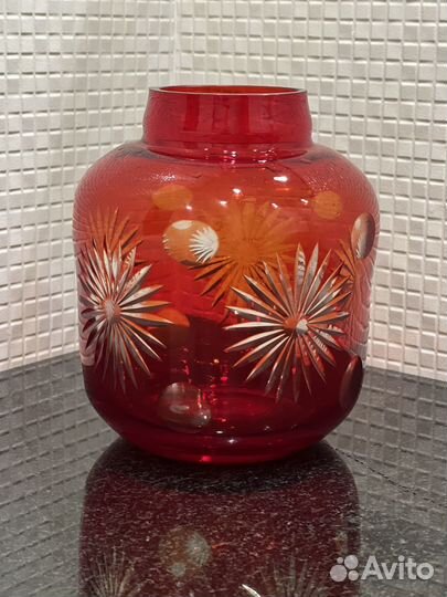 Ваза хрустальная СССР