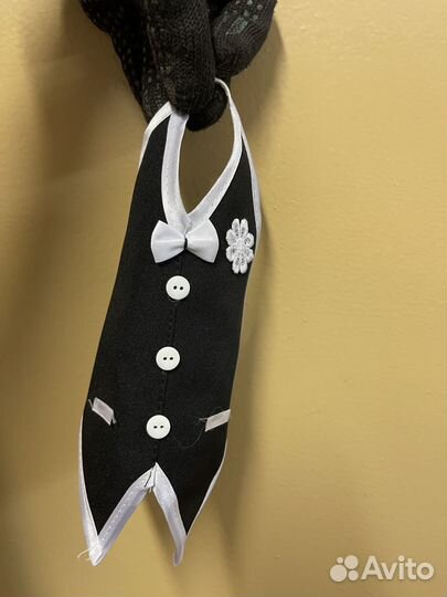 Свадебные украшения на бутылки