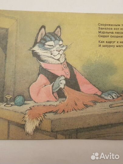 Детская книга Кот скорняк