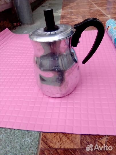 Чайник заварочный СССР. 1961, Аллюминиевый, 1 литр