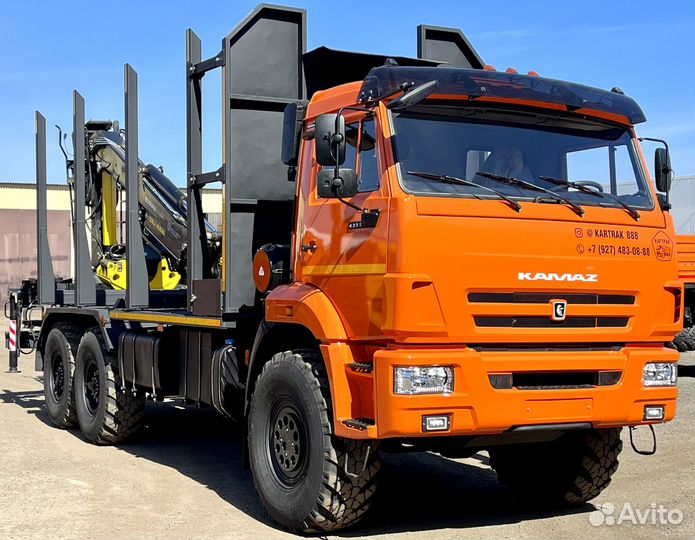 КамАЗ 43118 с КМУ, 2021