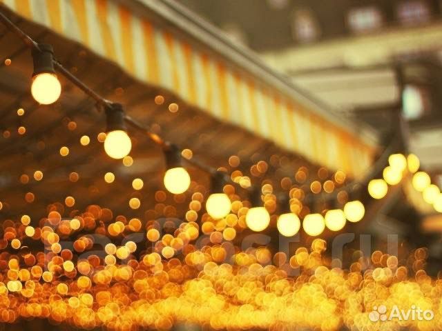 Гирлянда Белт-лайт (гирлянда на лампочках ретро)