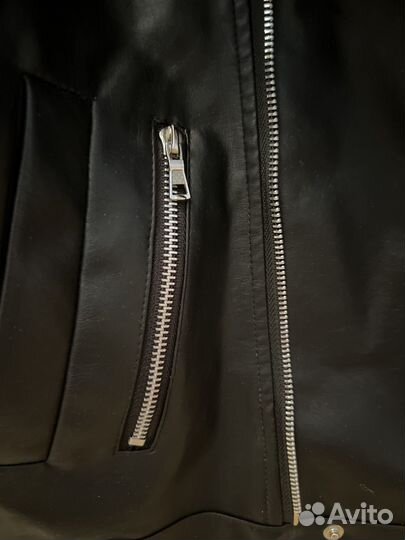 Кожаная куртка косуха 42