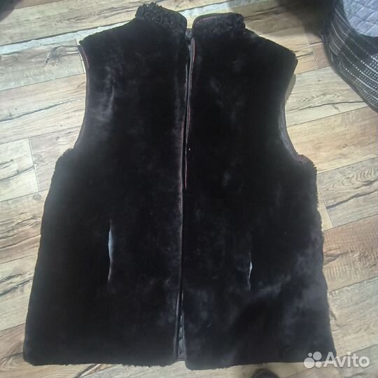 Меховая#жилетка#двухсторонний#вариант