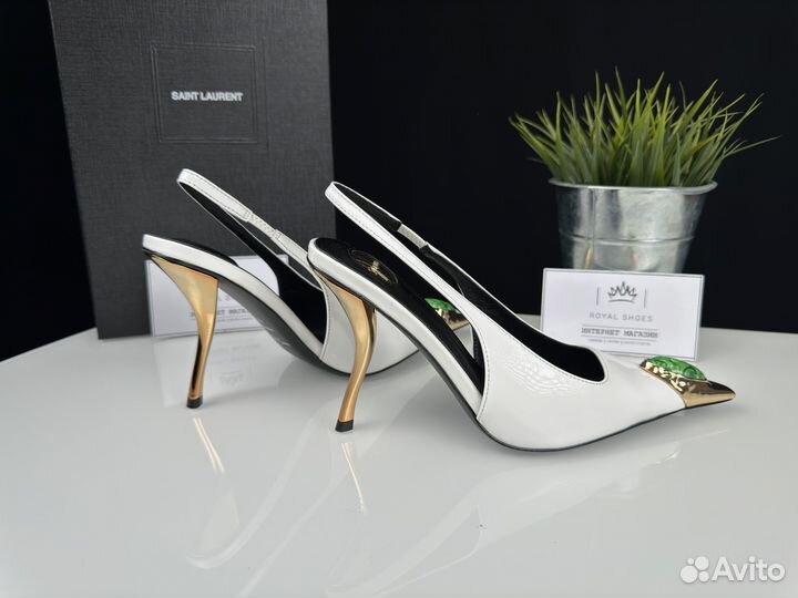 Туфли женские Saint Laurent Slingback