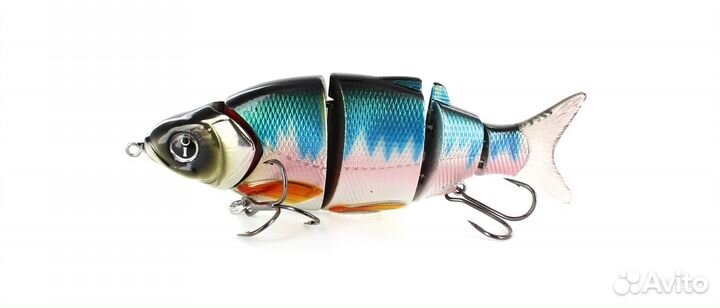 Медленно тонущий воблер izumi Shad Alive 105