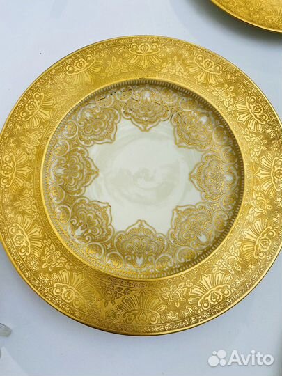 Антикварные тарелки Heinrich Selb Bavaria