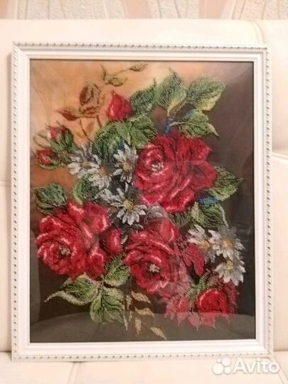 Картины бисером