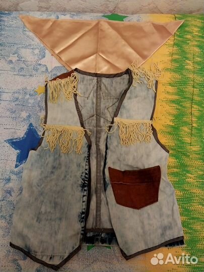 Ковбойский жилет для мальчика
