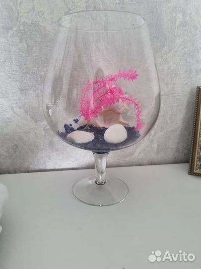 Аквариум бокал