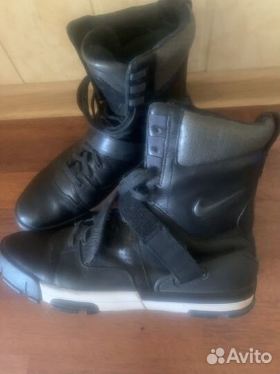 Кожаные Мотоботы Nike air оригинал 43р индонезия