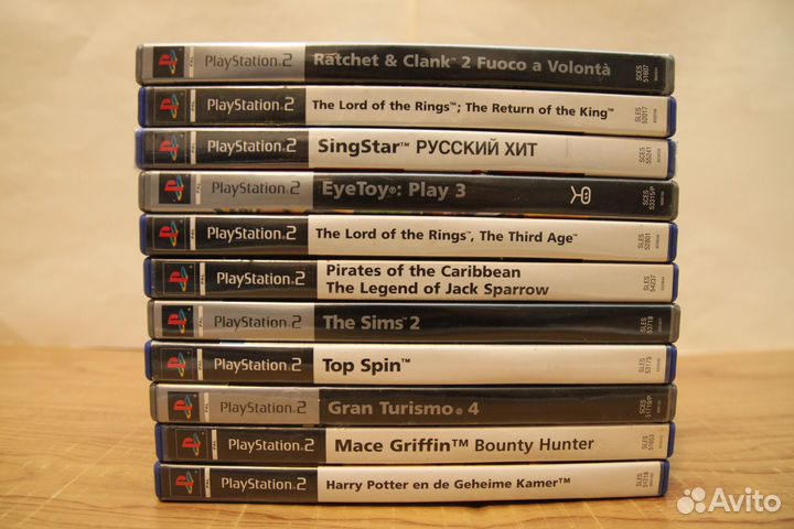 Игры для PS 2. Лицензия