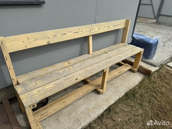 Скамейка уличная