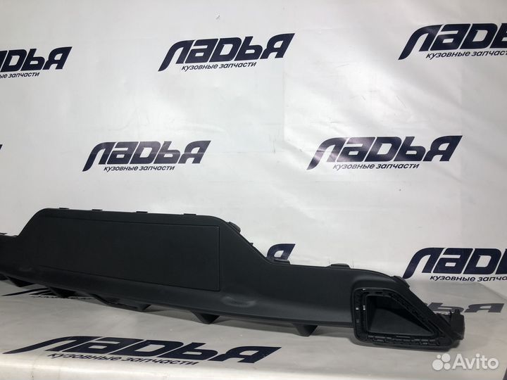 Накладка заднего бампера Kia Rio(20-н.в.) нижняя