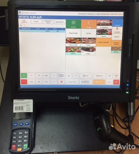 Кипер POS терминал Interpos аналог iiko r-keeper