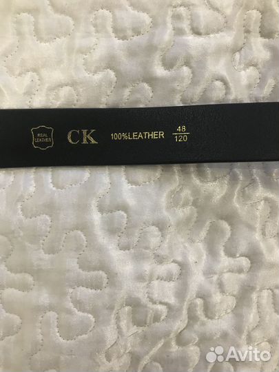 Мужской кожаный ремень