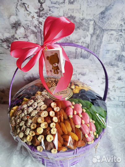 Ореховая корзина/съедобный букет/вкусный букет