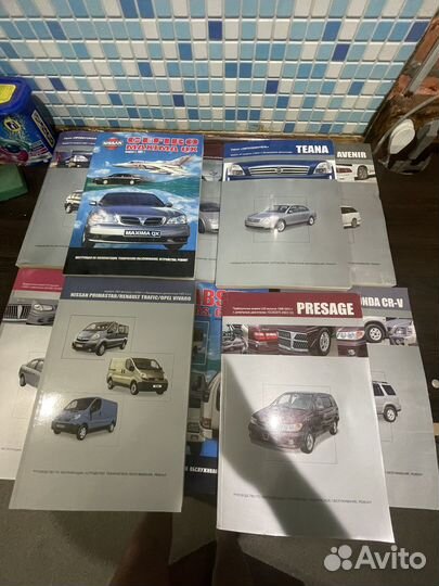 Книги технического ремонта Nissan