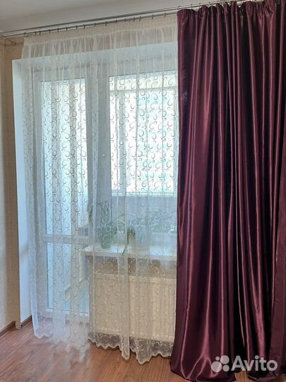 Комплект шторы и тюль