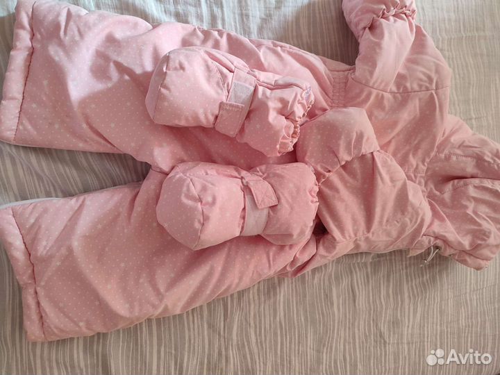 Зимний комбинезон для девочки