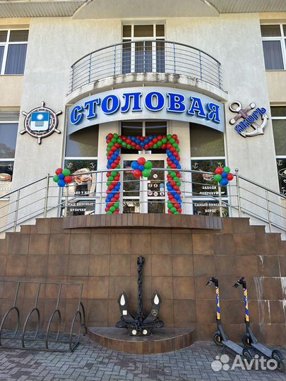 Оформление воздушными шарами,фотозоны 1 сентября