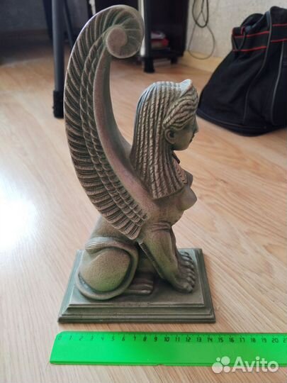 Египетская статуэтка, декоративная тарелка пакетом