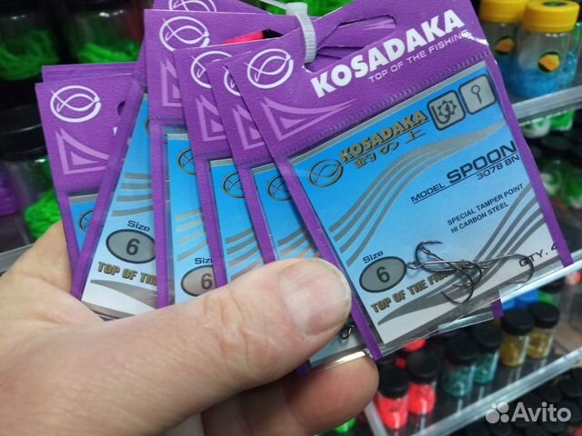 Крючки для микроджига с большим ухом (10 пачек)