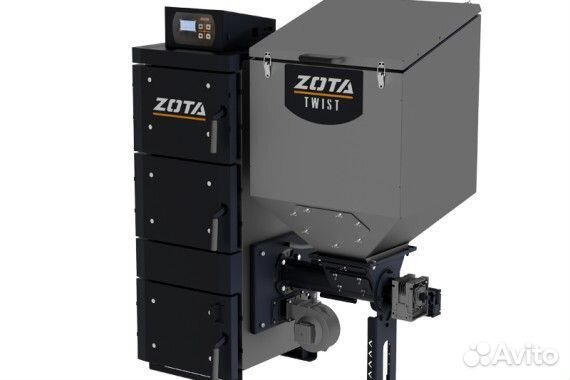Котел твердотопливный автоматический Twist Zota