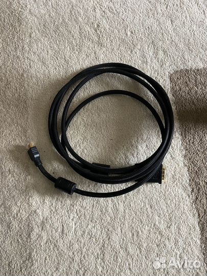 Кабель DVI-D single link / hdmi