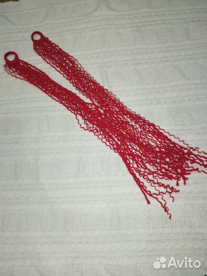 Афрохвосты и афрокосы съёмные на резинке