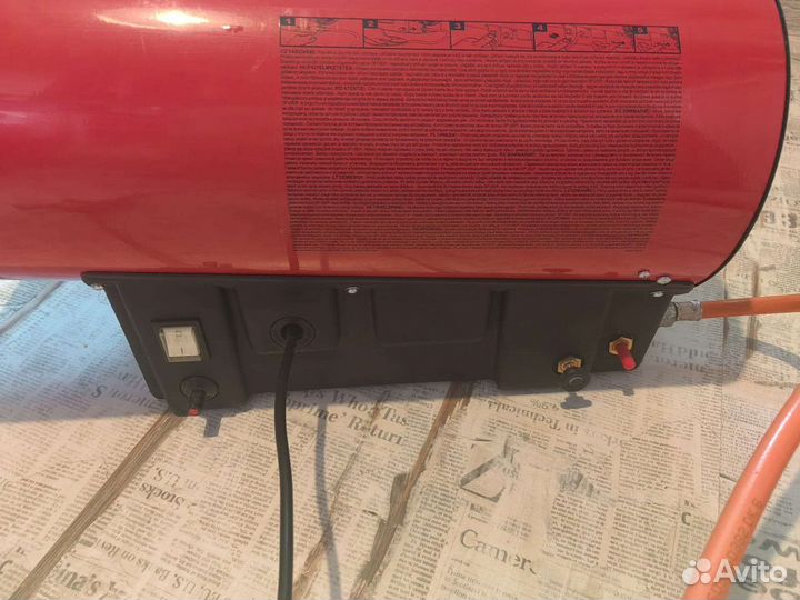 Тепловая пушка газовая