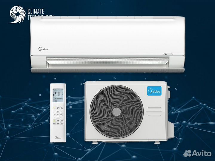 Кондиционер midea breezeless Inverter