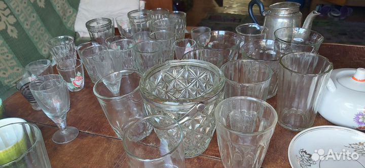 Чашки, блюда, конфетница