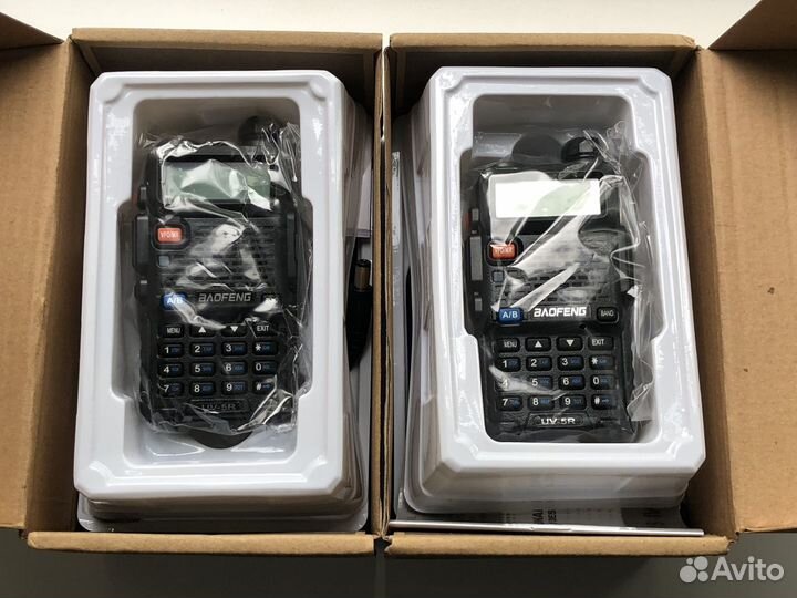 Новая рация Baofeng UV-5R (5W) с Гарнитурой