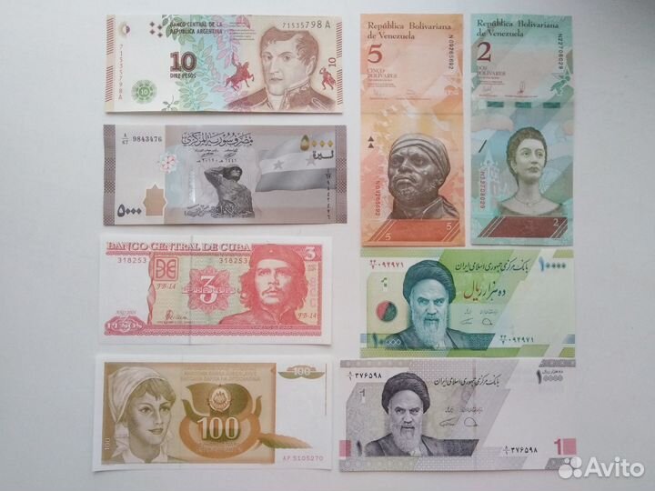 Банкноты мира / + новинки