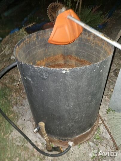 Емкость для воды металлическая бу