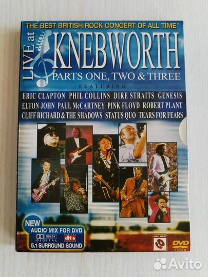 Live AT Knebworth 1990 - Parts 1, 2 & 3 2002 г