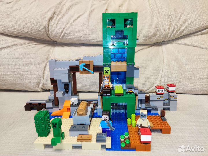 Lego minecraft 21155 Шахта крипера