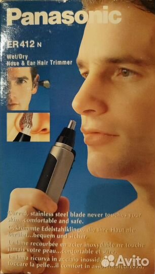 Триммер Panasonic ER412 для носа и ушей