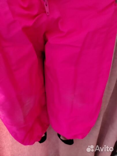 Зимние штаны на лямках 86