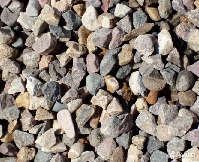 Щебень гравийный с доставкой
