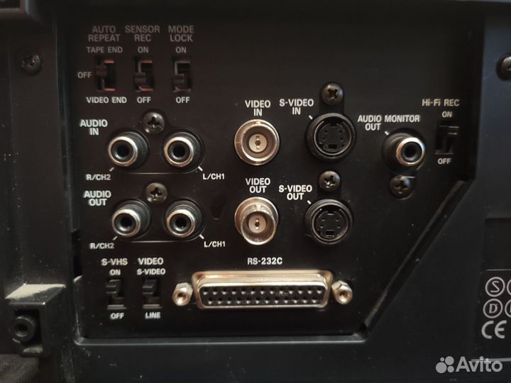 Видеомагнитофон panasonic s-vhs ag 5700