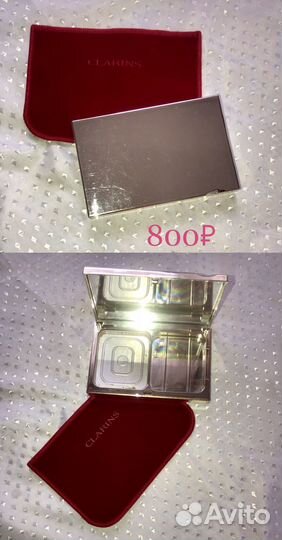 Футляры для пудры,румян,тон-го крема chanel,Dior