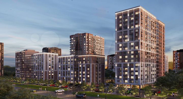 Квартира-студия, 25,3 м², 8/21 эт.