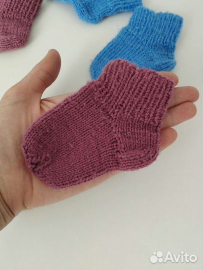 Носки для новорожденного