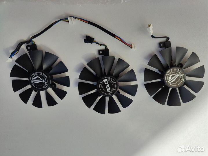 Вентиляторы охлаждения видеокарт GTX 1080