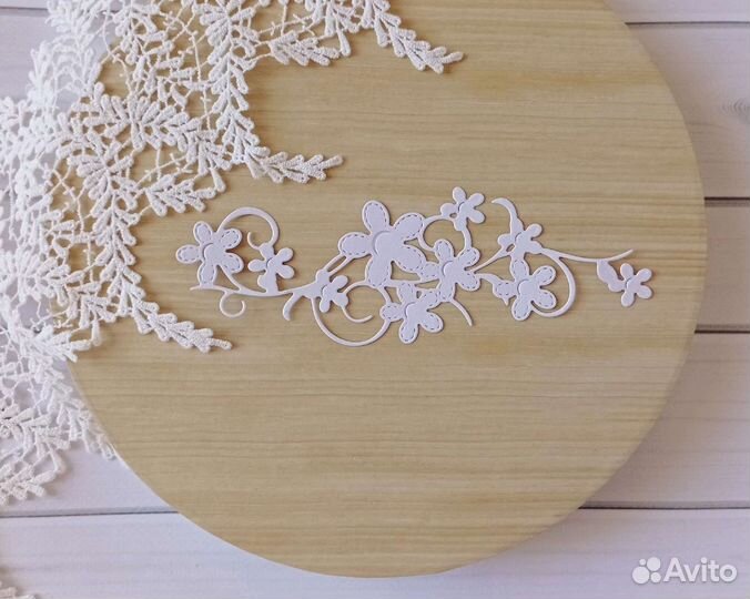 Вырубка для скрапбукинга. Декор для творчества
