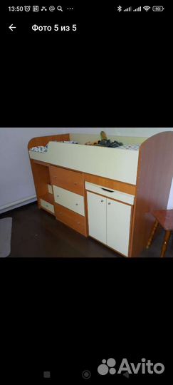 Детская кровать чердак от 3 лет